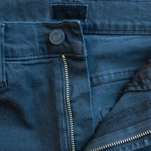 Mother Dazzler Ankle Black Straight Leg Stretch Jeans Not Guilty Size 26 - Picture 9 of 15